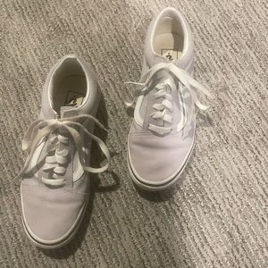 Gray “Old Skool” Vans. Youth/Mens 6; Women’s 7.5
